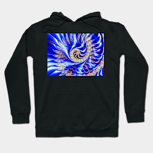 Three Layer Mandelbrot Illusion  (UF0417) Hoodie